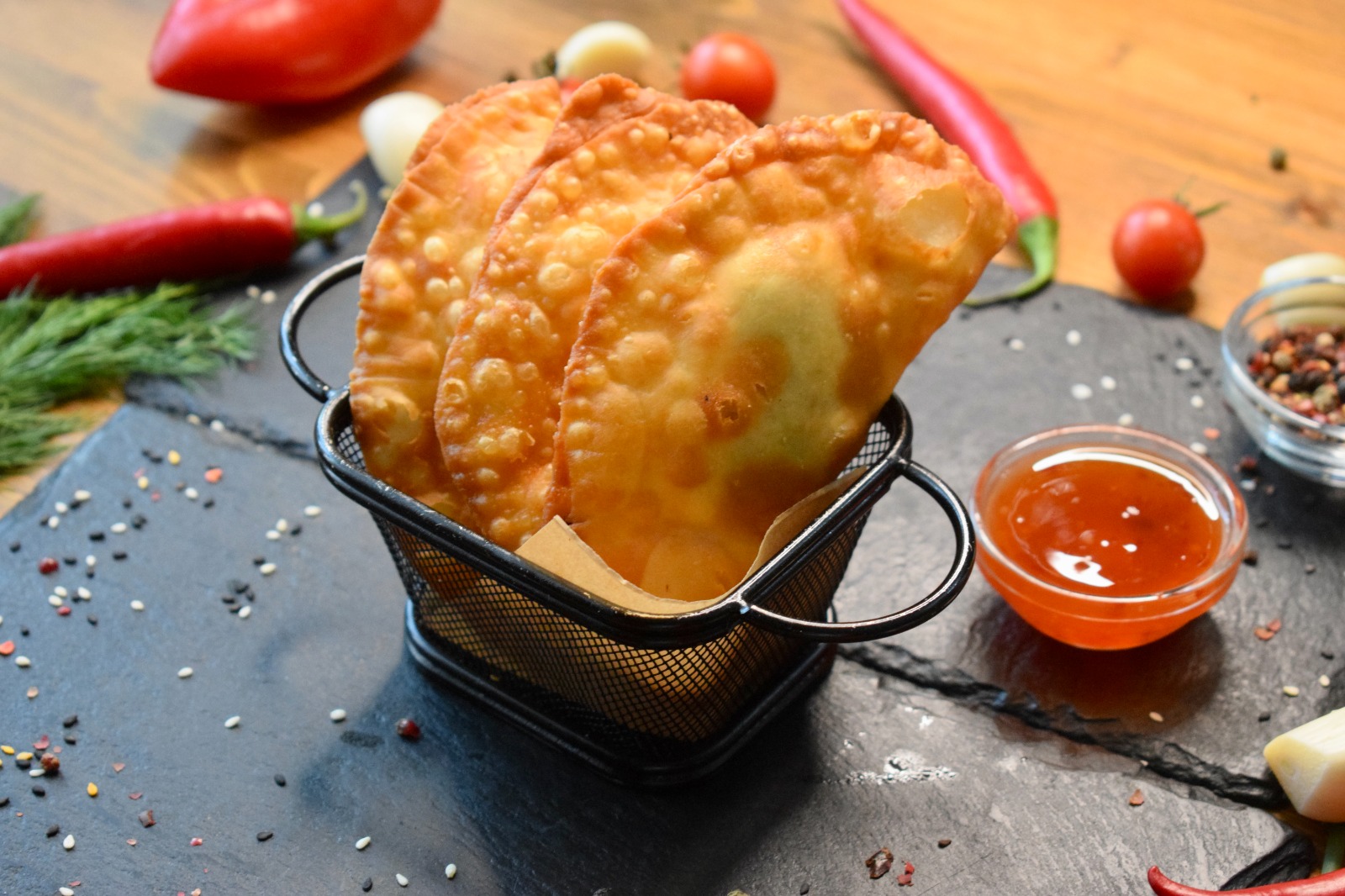 мини чебуреки
